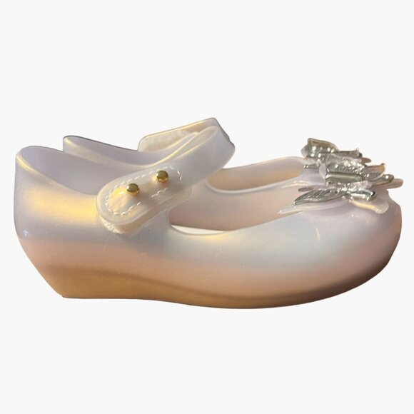 Mini MelissaUnisex-Child Mini Ultragirl Fly Mary Jane Flat Toddler Girls Size 8 - Picture 7 of 8